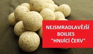 Boilies z „hnijících červů“: Nejsmradlavější boilies na trhu? Tohle je síla!