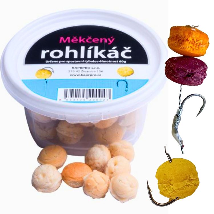 ROHLÍKOVÉ BOILIES HNIJÍCÍ ČERV 14mm, 60g - MĚKČENÉ