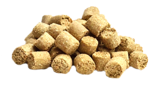 KRMNÉ PELETY MIRABELKA & KUKUŘICE 12mm, 2kg