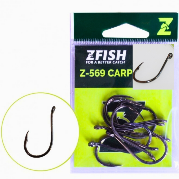 vel.2 Zfish Háčky Carp Hooks Z-569 