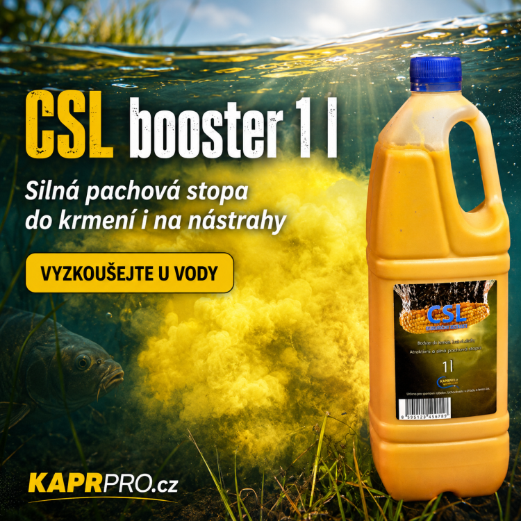 CSL booster HALIBUT & ČESNEK 1l