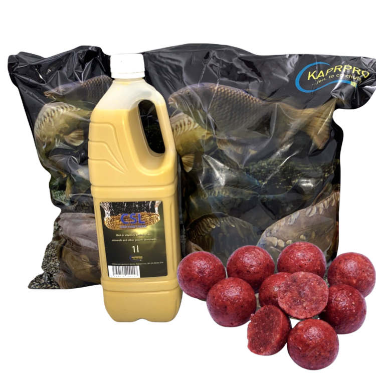 Boilies 10kg + CSL zdarma, 20mm LOSOS & PATENTKA 