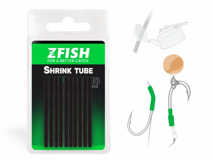 ZFISH Smršťovací hadička černá 3 mm