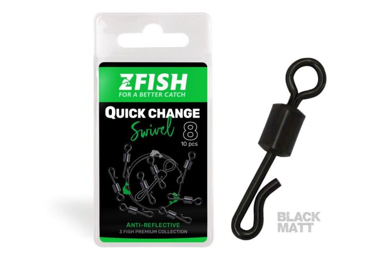 10 Obratlík Quick Change Swivel Matt