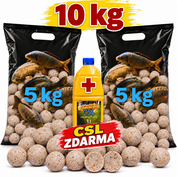 BOILIES HNIJÍCÍ ČERV 10kg + CSL zdarma, 20mm