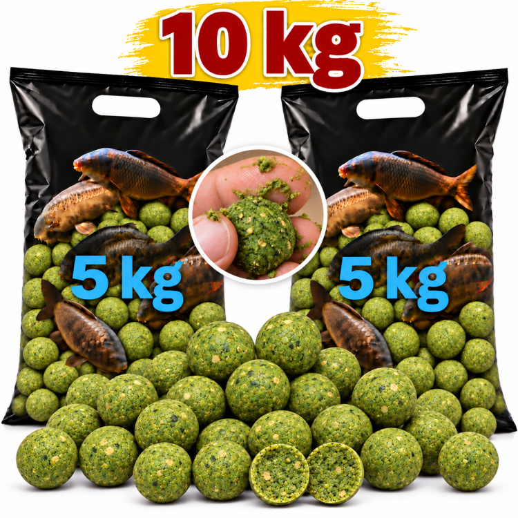 Rozpustné boilies MIRABELKA & KUKUŘICE 24 mm, 10 kg